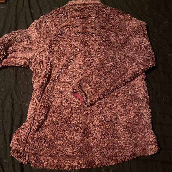 Burgundy pullover sweatshirt - Picture 3 of 4